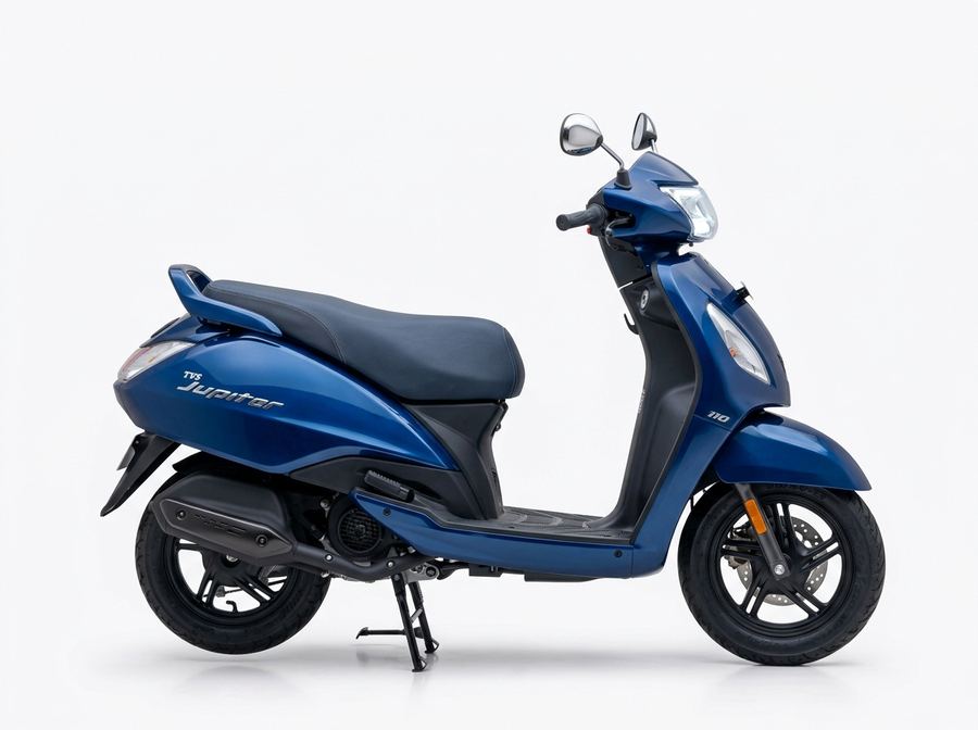 TVS Jupiter scooter available for rent in Kolhapur
