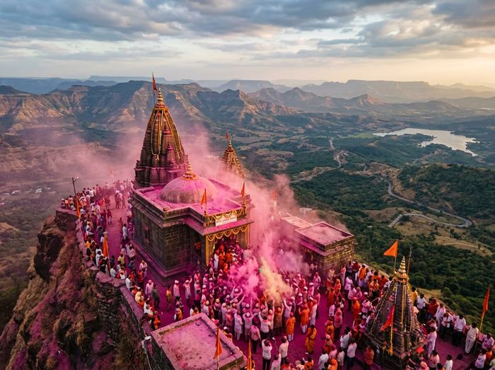 Jyotiba Temple hilltop pilgrimage near Kolhapur