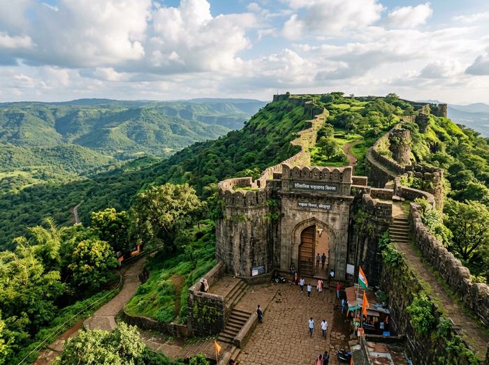 Panhala Fort historic hill station near Kolhapur
